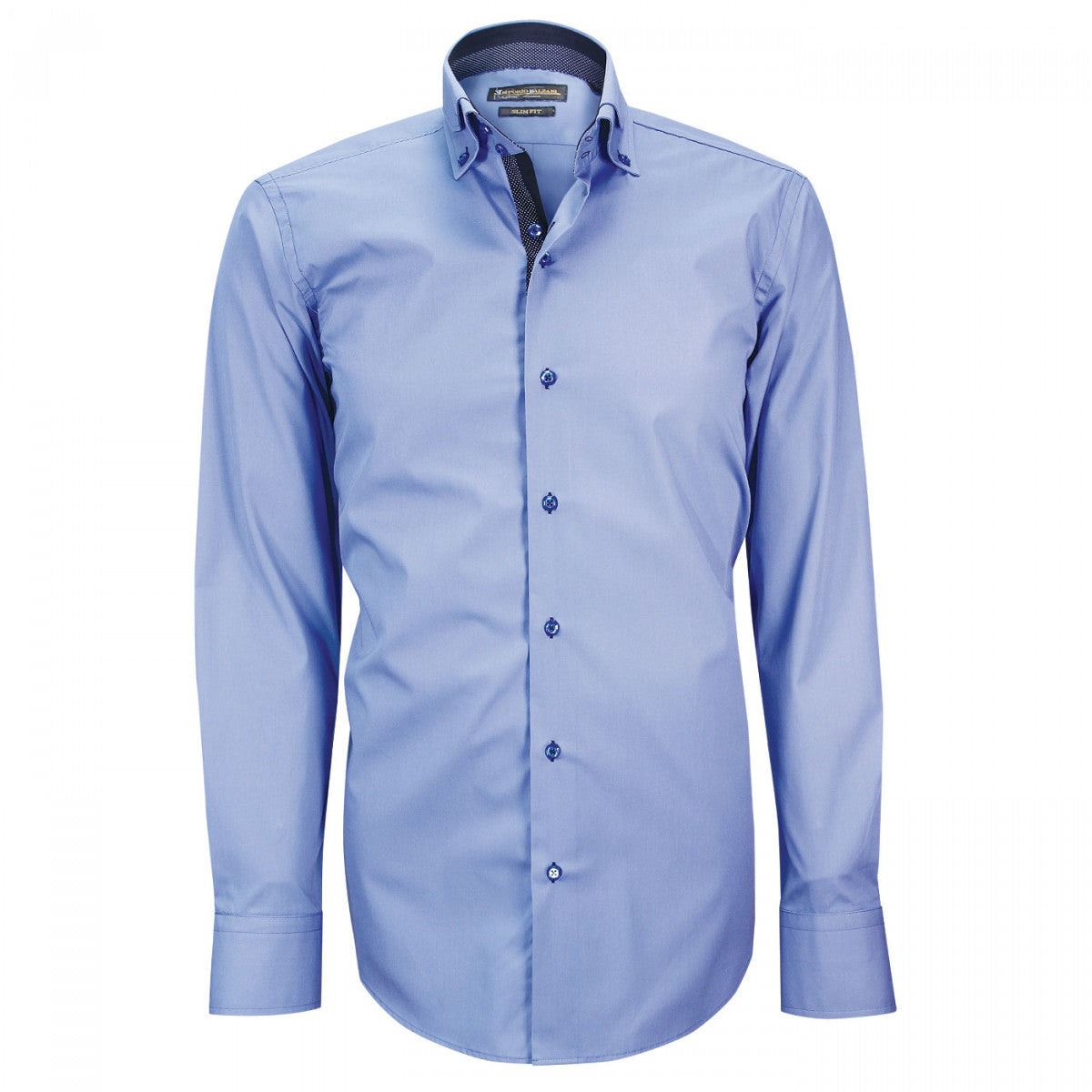 chemise mode bleu