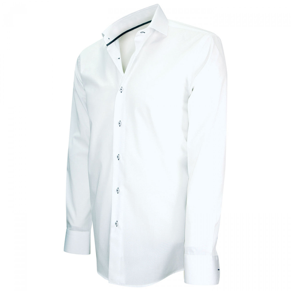 chemise mode blanc bleu