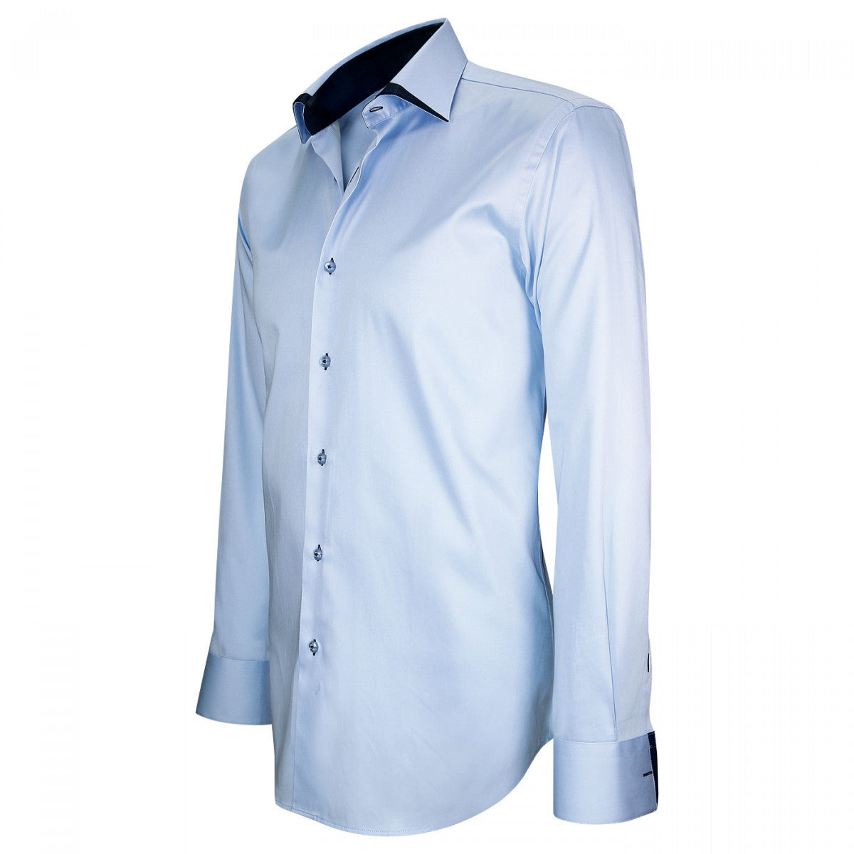 chemise mode bleu