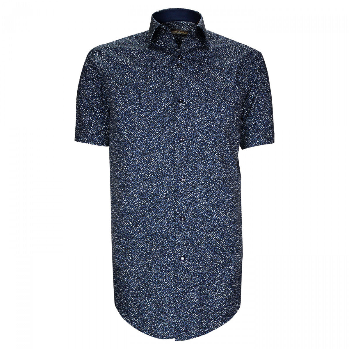 Chemisette coupe droite à tissu imprimé floral FLORALI AE4EBMC1 bleu