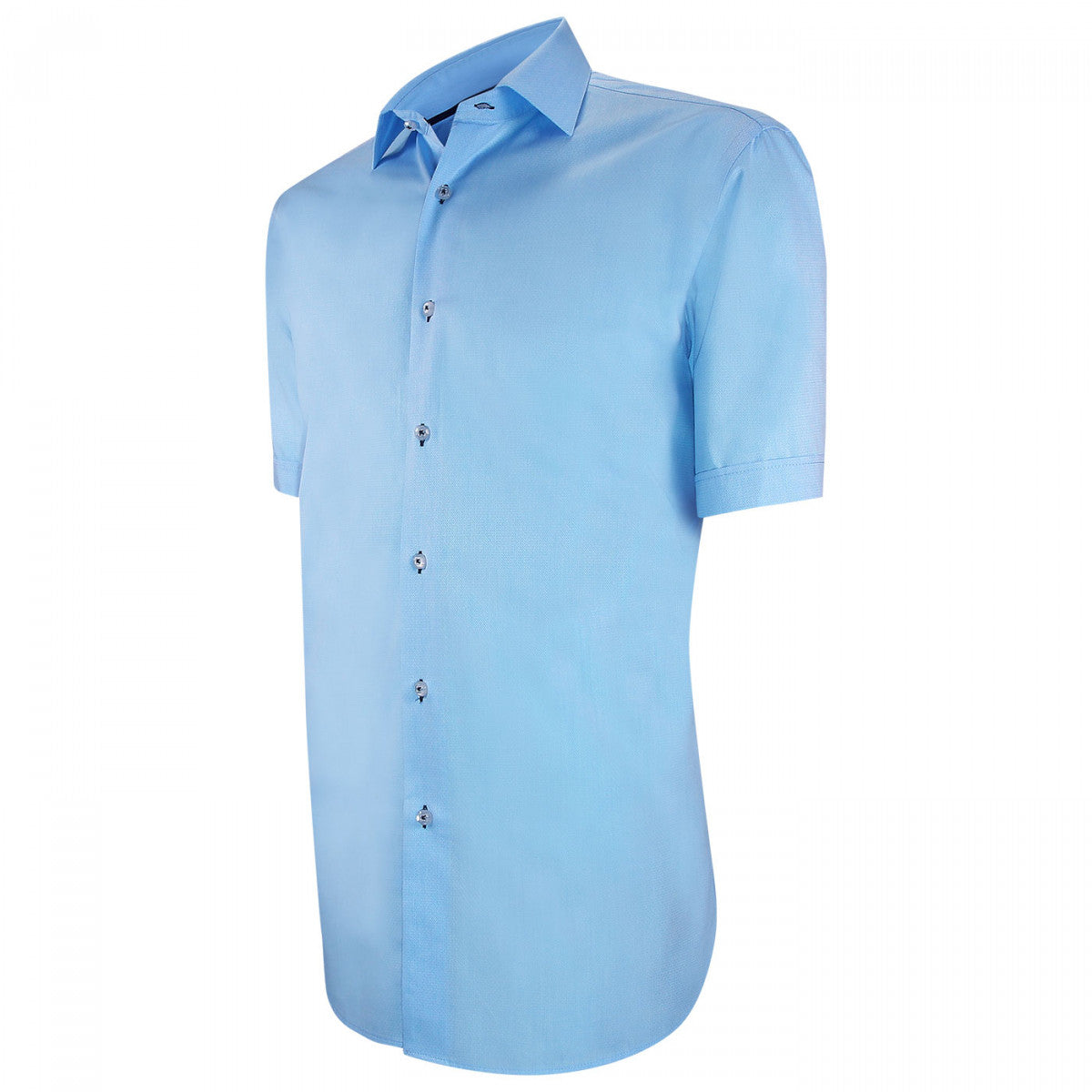 chemisette-classique-bleu-shtraight-aamc11am3 bleu