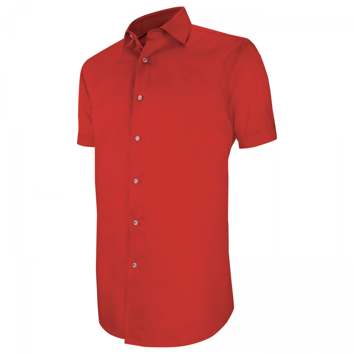 Chemisette coupe cintré unie AE1AMMC1 rouge