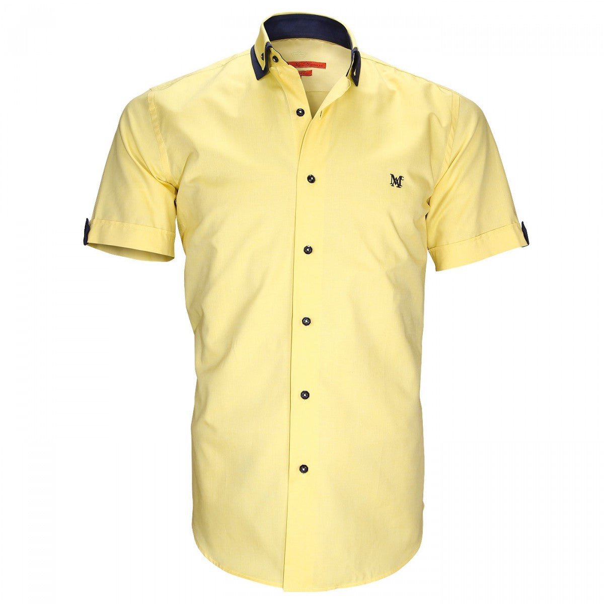 Chemisette double colDOOVER Andrew Mac Allister LMC-2AM1 jaune