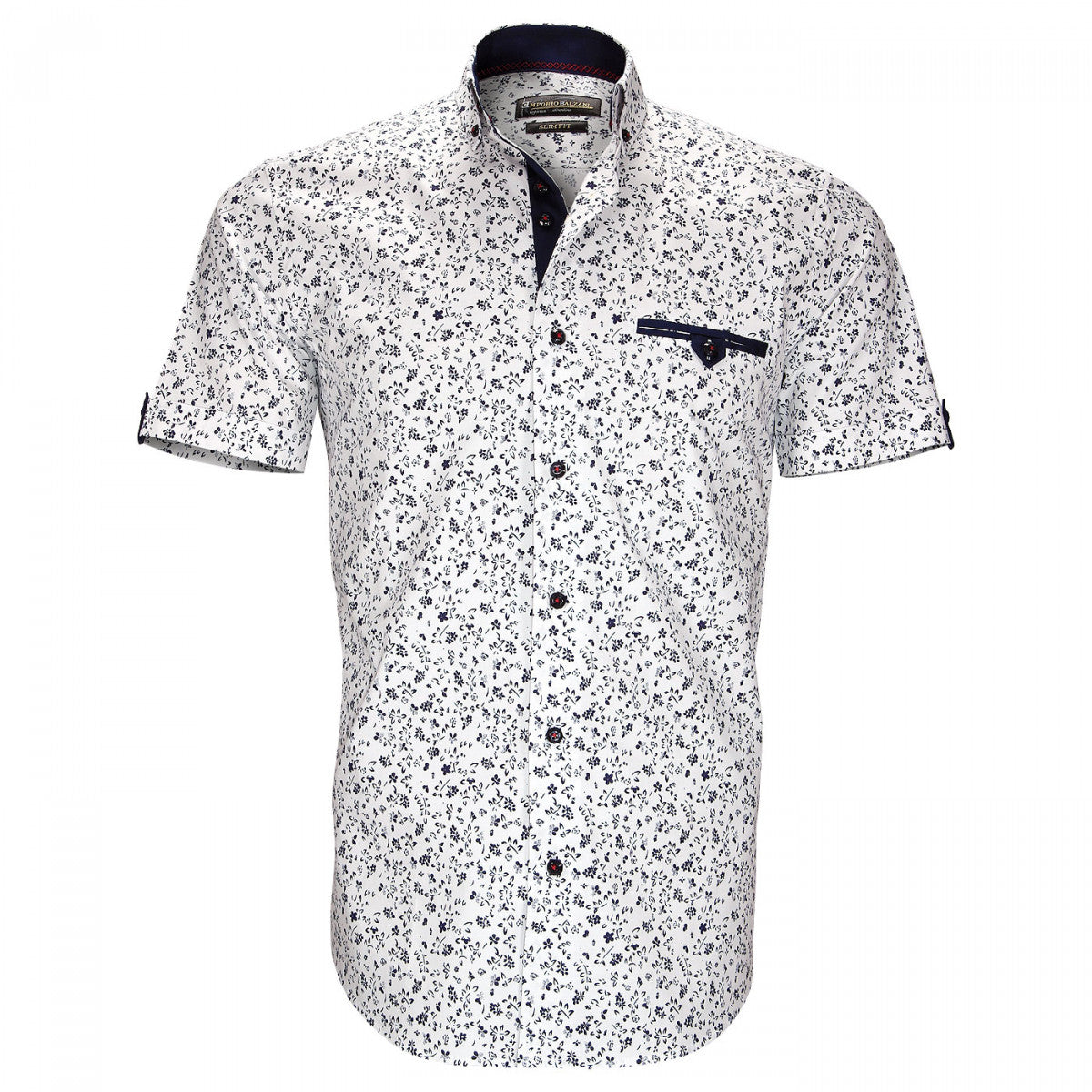 Chemise impriméeVERCELLI Emporio balzani FTMC-7EB2 bleu