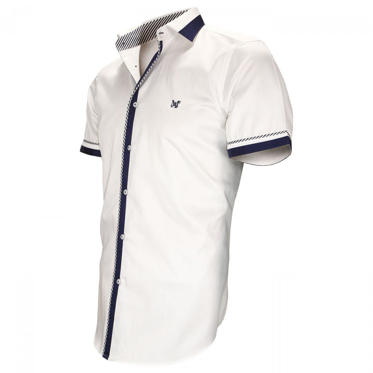 Chemise modeNEW SHEFFIELD Andrew Mac Allister FTMC-4AM2 blanc