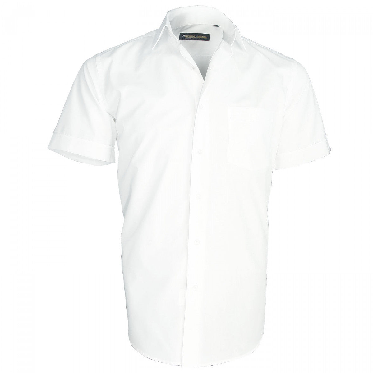Chemise premiumBASIC-MANCHE-COURTE Emporio balzani PERMA-EBMC01 blanc