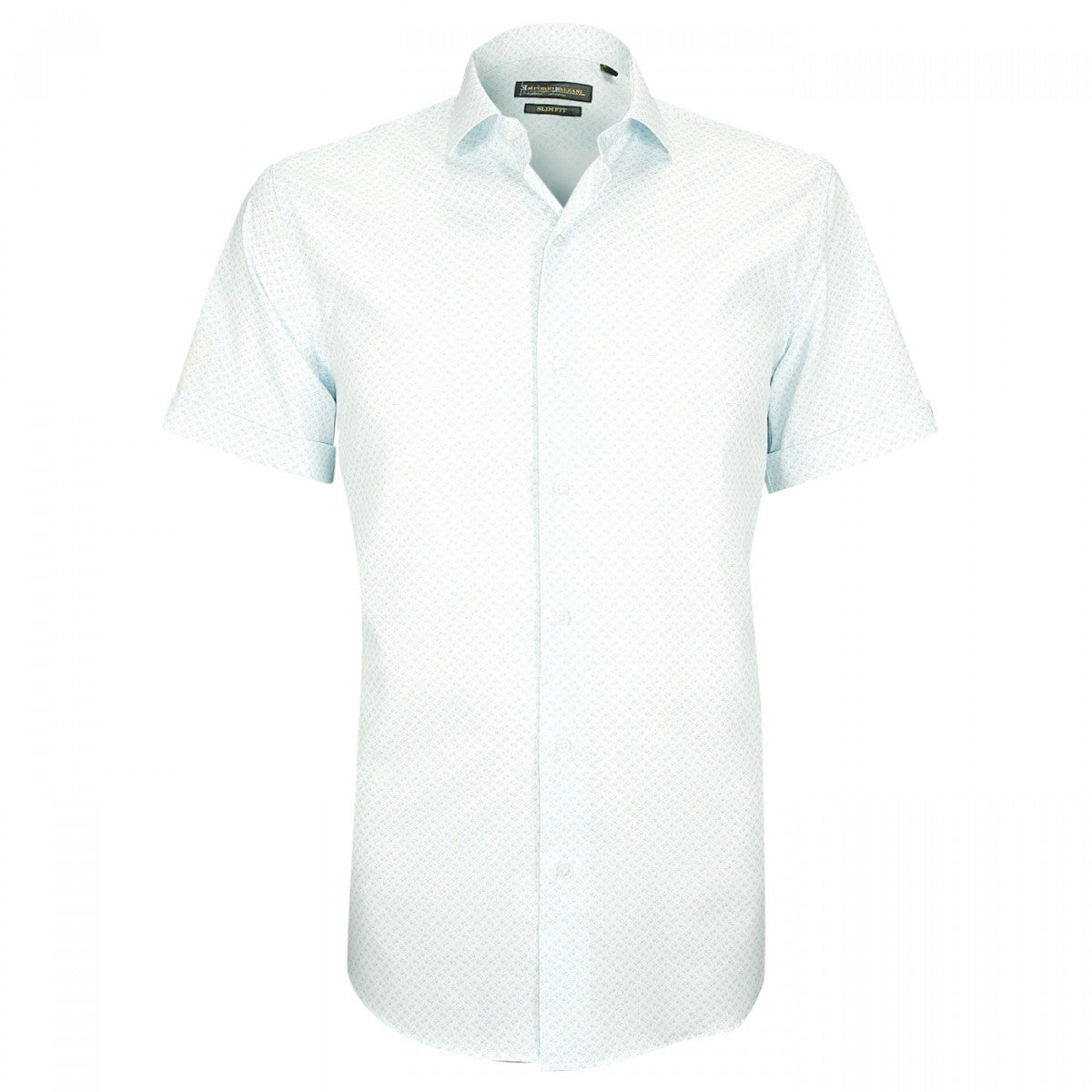 Chemise stretchALBINONI Emporio balzani FTMC-1EB4 turquoise