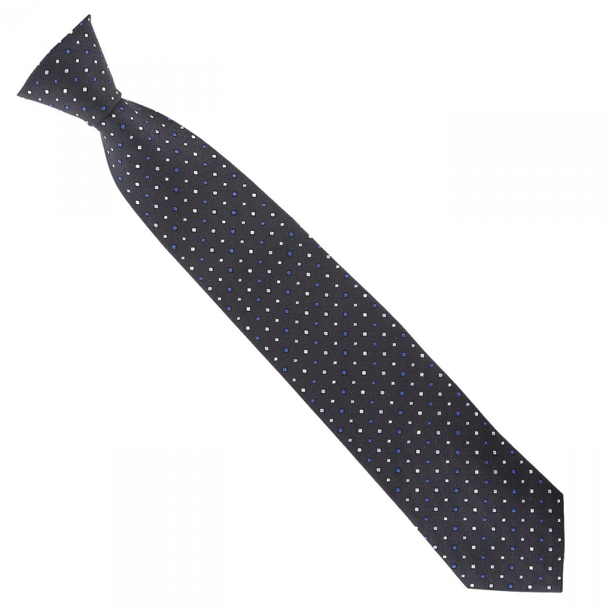 Cravate soie tissée BUSINESS Emporio balzani M-CRFANT5 gris