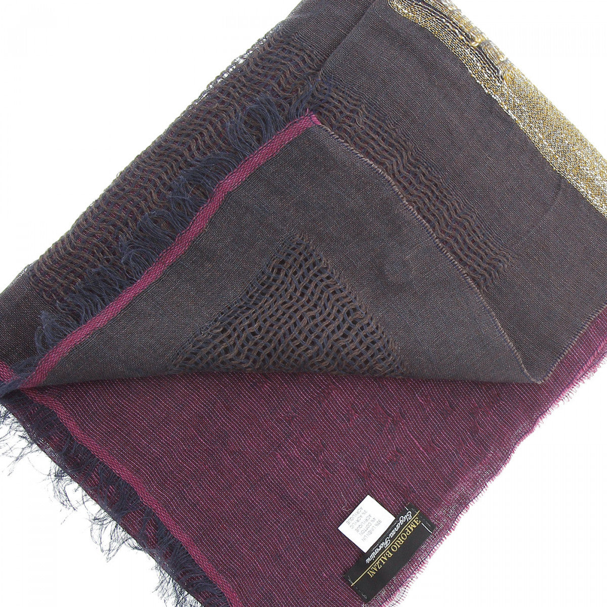 Cheche en linCOMO Emporio balzani TMOD-F5 bordeaux