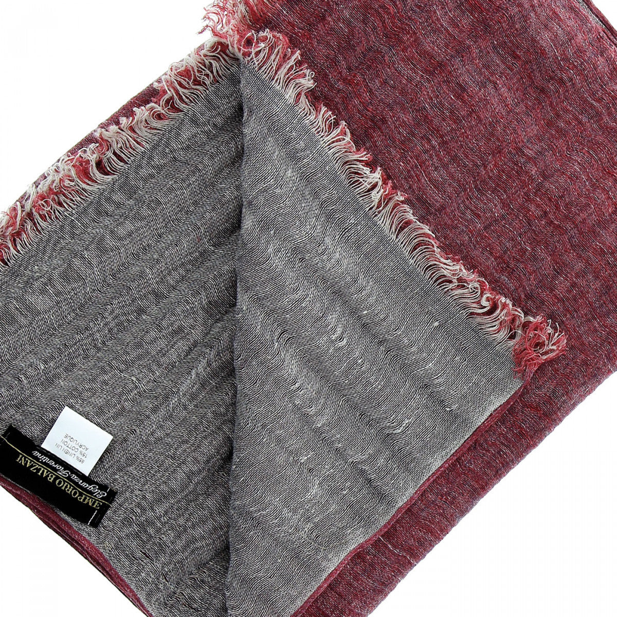Cheche en linREVERSO Emporio balzani TMOD-A2 rouge