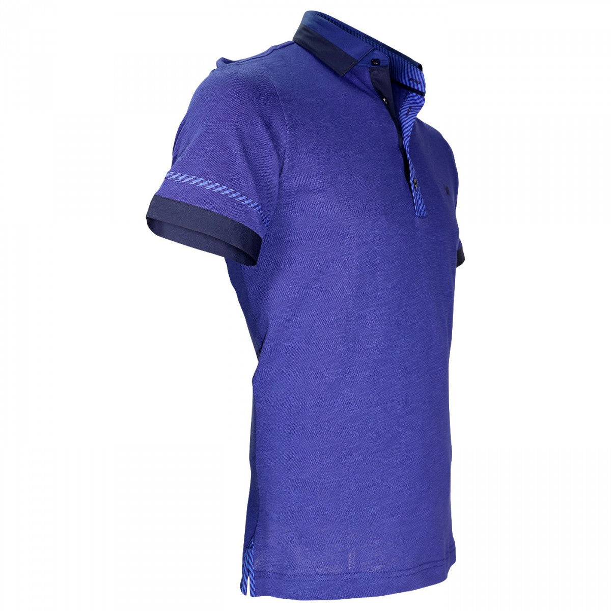 Polo bi-matièreFOLKERSTONE Andrew Mc Allister TM1-NAVY bleu marine