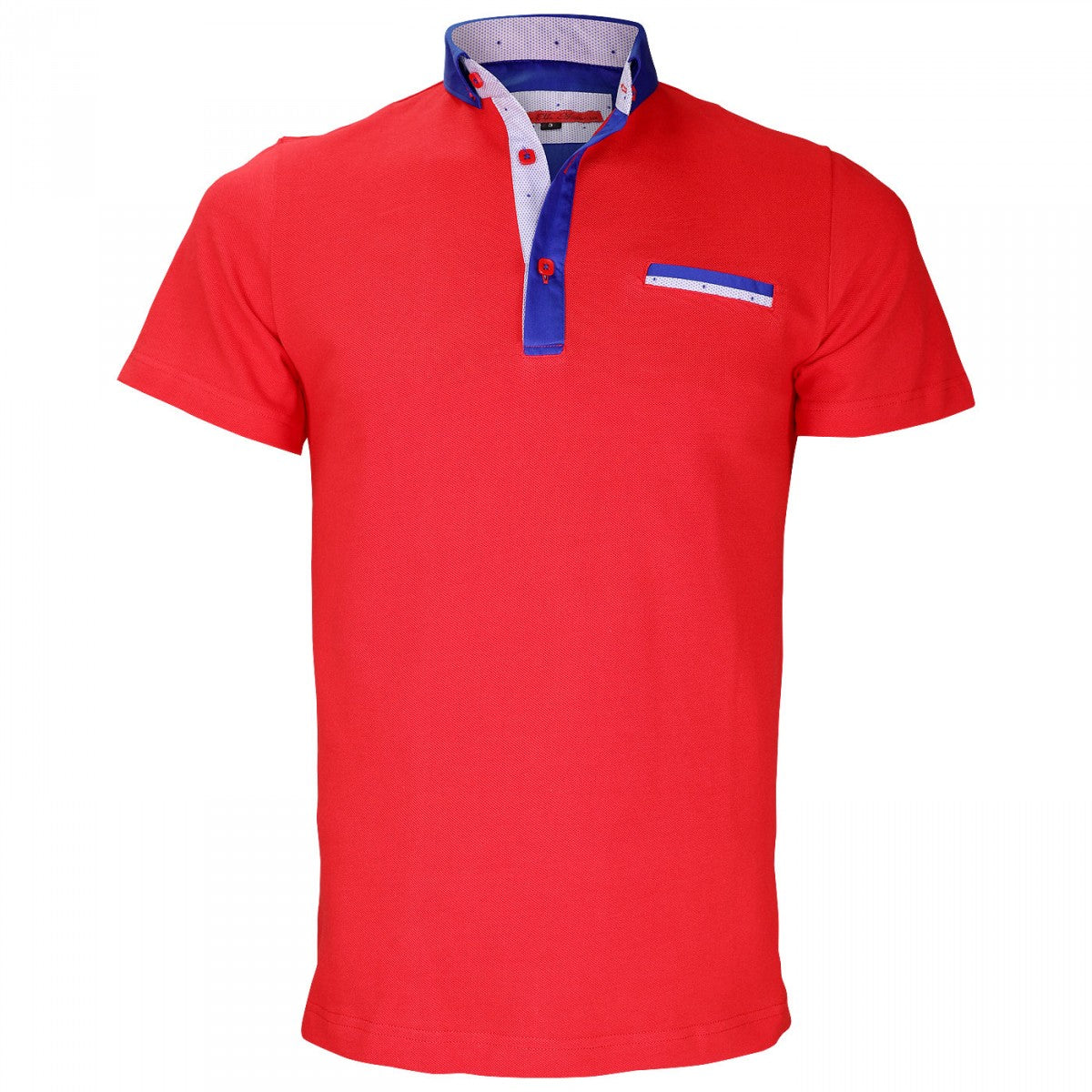 Polo col boutonnéeSTUDLAND Andrew Mc Allister TM5-RED rouge