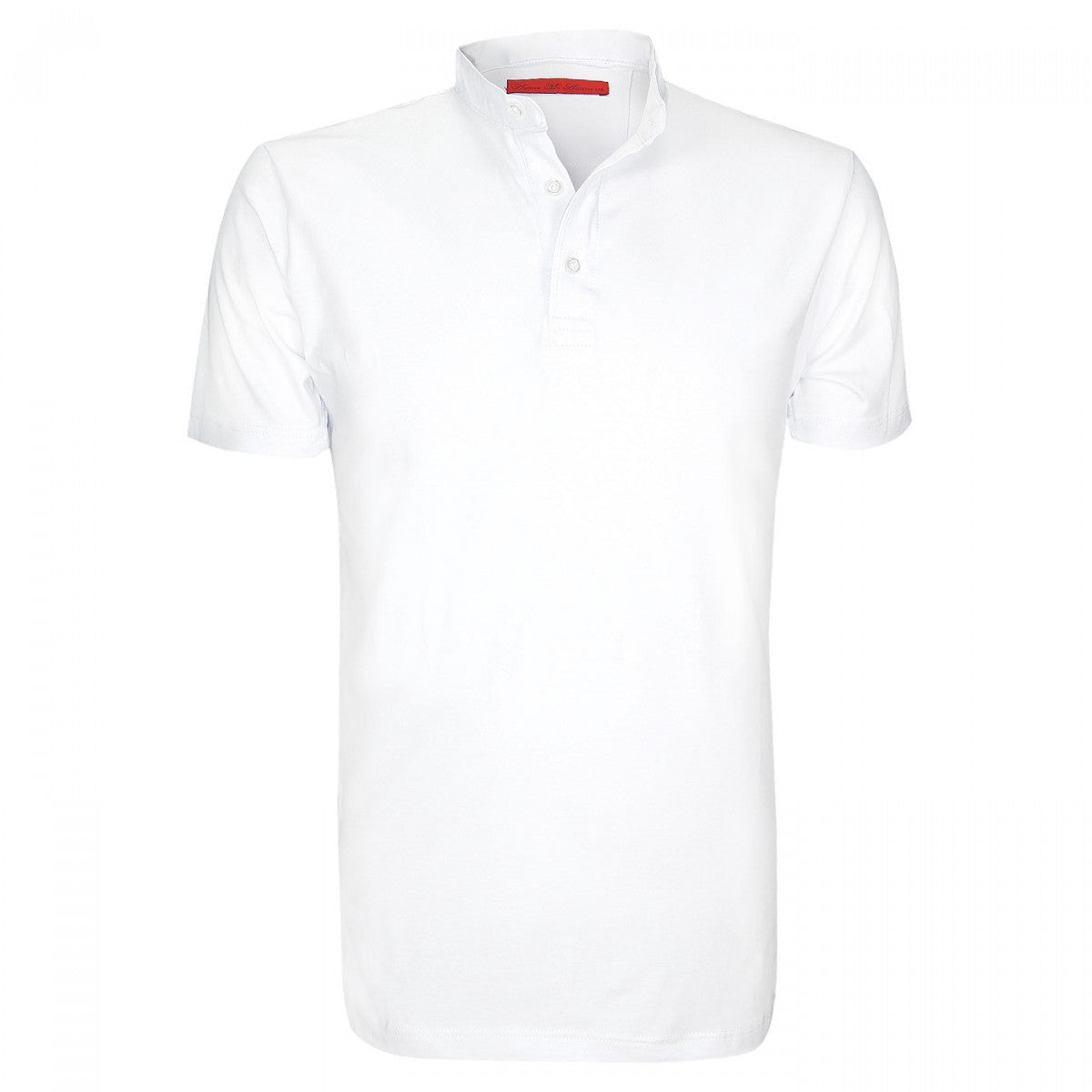 Polo mao graniti Andrew Mac Allister 380-BLANC blanc